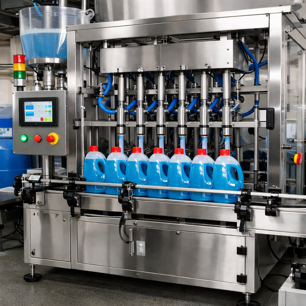 Deterjan Dolum Makinesi