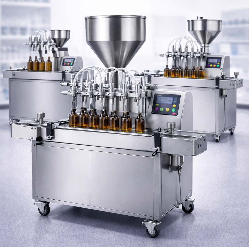 Sıvı dolum makinesi modelleri