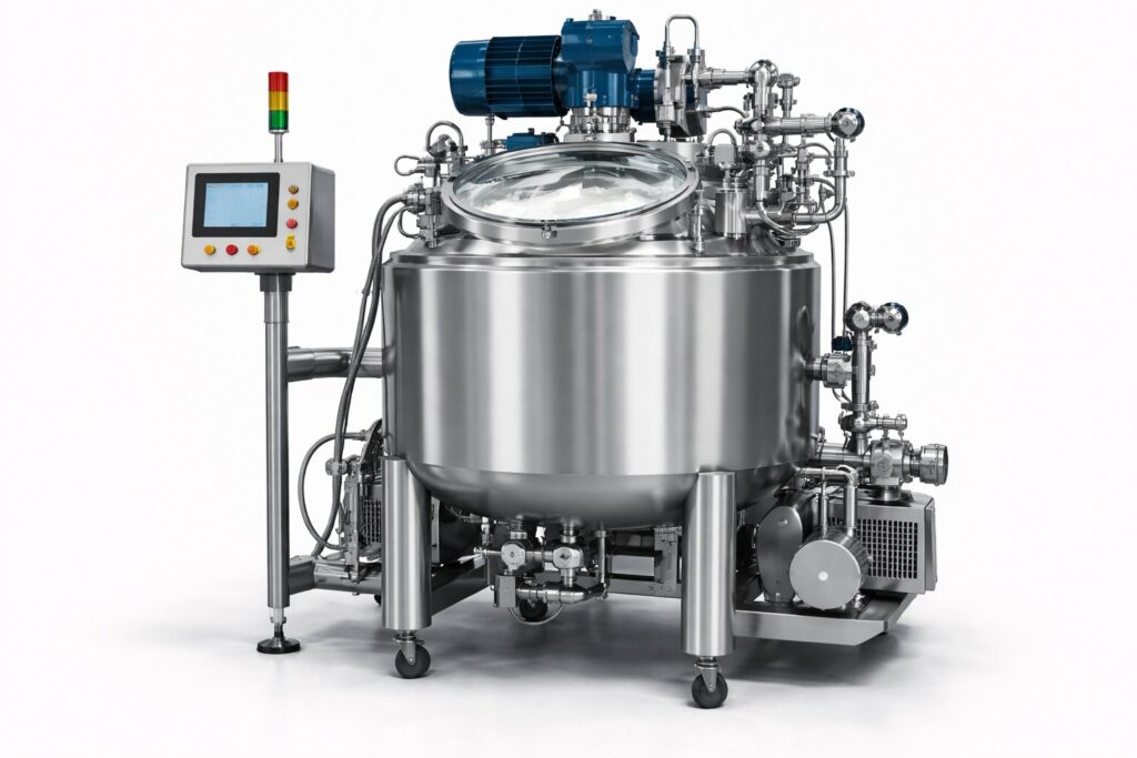 Krem Karıştırma Kazanı