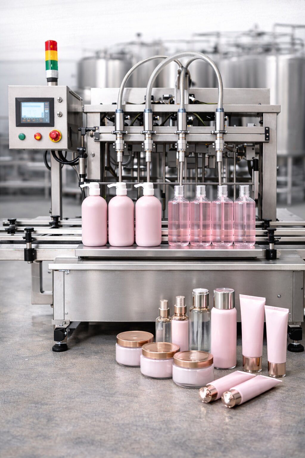 Kozmetik dolum makineleri