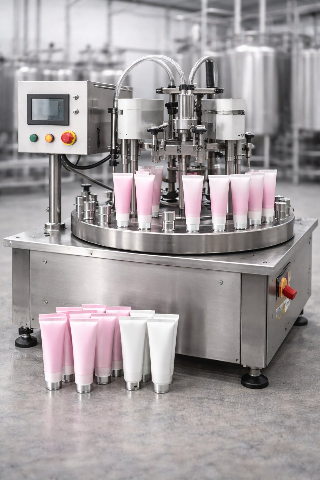 Sıvı ve krem dolum makinaları