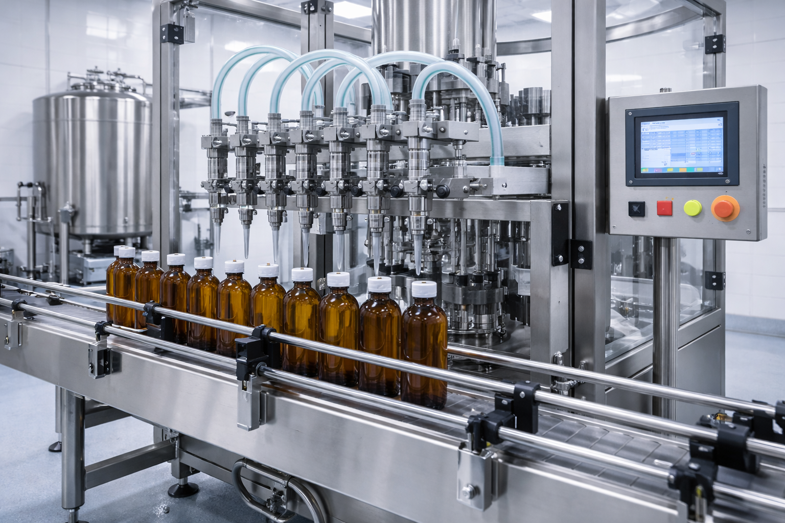 Tıbbi Sıvı Dolum Makinesi